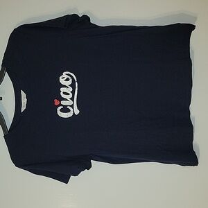 POPSUGAR Ciao Graphic Tee | Medium